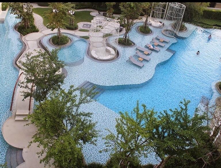 Summer Huahin Condo 506,Mountainview,Near Beach&Cicada, Beautiful Pool Exterior foto